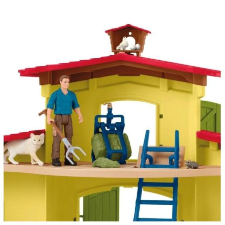 Schleich Farm World 42605 Nagy farm állatokkal