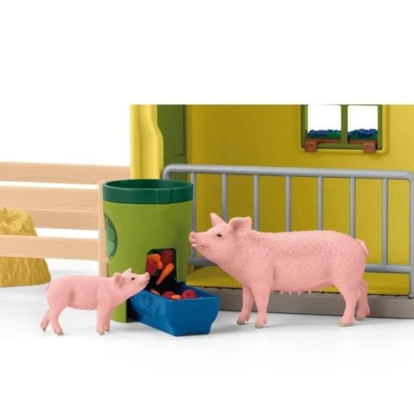 Schleich Farm World 42605 Nagy farm állatokkal