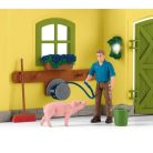 Schleich Farm World 42605 Nagy farm állatokkal