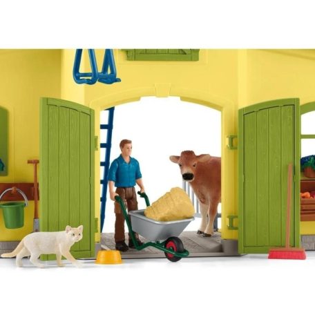 Schleich Farm World 42605 Nagy farm állatokkal