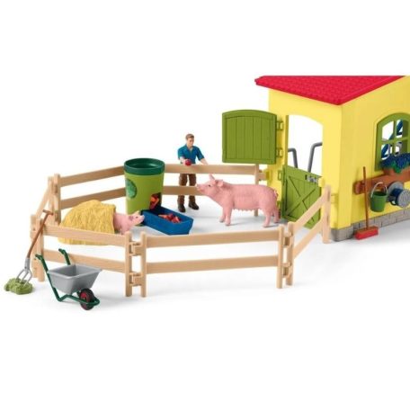 Schleich Farm World 42605 Nagy farm állatokkal