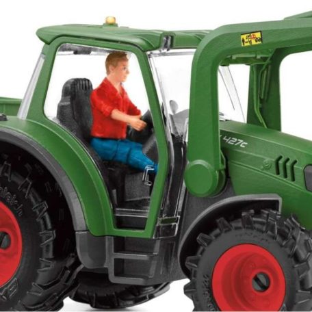 Schleich Farm World 42608 Traktor utánfutóval játékszett