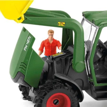 Schleich Farm World 42608 Traktor utánfutóval játékszett