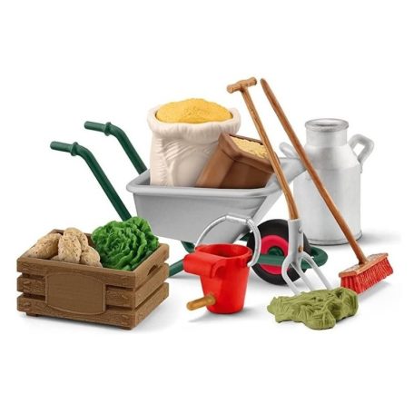 Schleich Farm World 42610 Istállógondozási kiegészítők