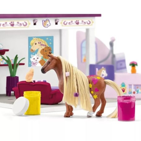 Schleich Horse Club Sofia's Beauties 42614 Kiskedvenc szépségszalon