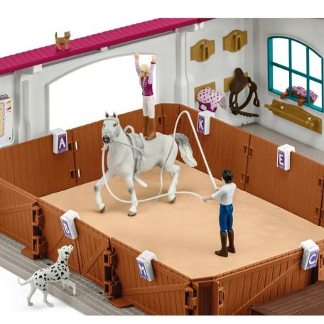 Schleich Horse Club 42639 Peppertree lovagló aréna