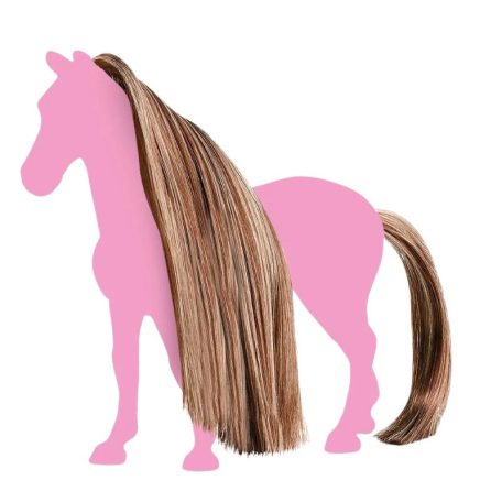 Schleich Horse Club Sofia's Beauties 42653 Sörény és farok kiegészítő szett - Arany-barna