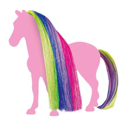 Schleich Horse Club Sofia's Beauties 42655 Sörény és farok kiegészítő szett - Szivárvány