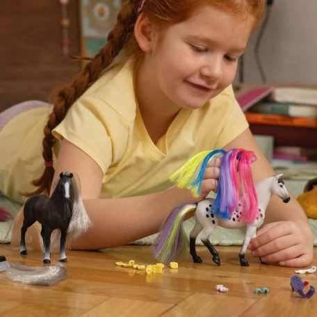 Schleich Horse Club Sofia's Beauties 42655 Sörény és farok kiegészítő szett - Szivárvány