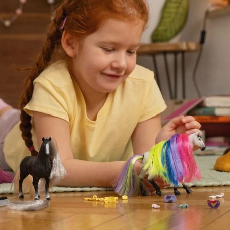 Schleich Horse Club Sofia's Beauties 42655 Sörény és farok kiegészítő szett - Szivárvány