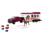 Schleich Horse Club 42705 Tóparti teherautó és utánfutó