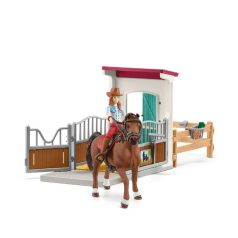 Schleich Horse Club 42710 Lovas box - Hannah és Cayenne