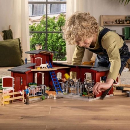 Schleich Farm World 42726 Kecske istálló