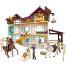 Schleich Horse Club 42785 Lakeside-i villa és lovarda játékkészlet