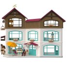 Schleich Horse Club 42785 Lakeside-i villa és lovarda játékkészlet