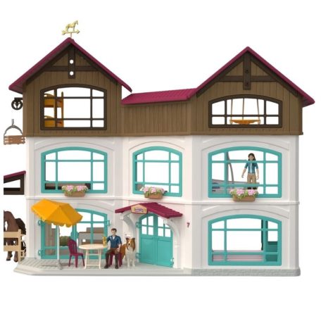Schleich Horse Club 42785 Lakeside-i villa és lovarda játékkészlet