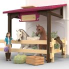 Schleich Horse Club 42785 Lakeside-i villa és lovarda játékkészlet