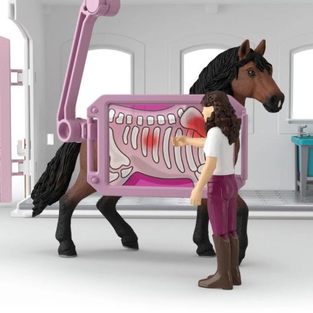 Schleich Horse Club 42787 Vidám Lókórház játékszett