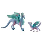Schleich Bayala 70592 Virágos sárkánymama és sárkánygyerek
