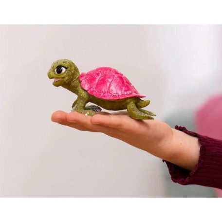 Schleich Wild Life 70759 Rózsaszín zafír teknős figura