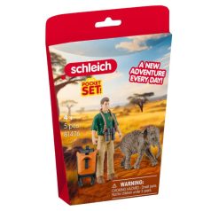 Schleich Wild Life 81476 Kiránduló kutató